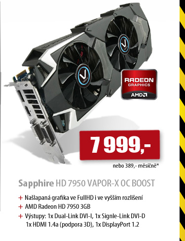 SAPPHIRE HD 7950 VAPOR-X