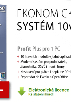 Profit PLUS pro 1 počítač 