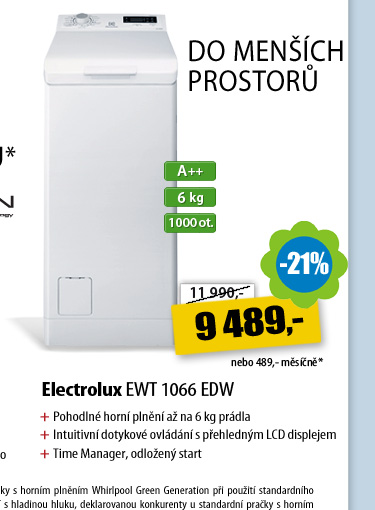 Electrolux EWT 1066 EDW 