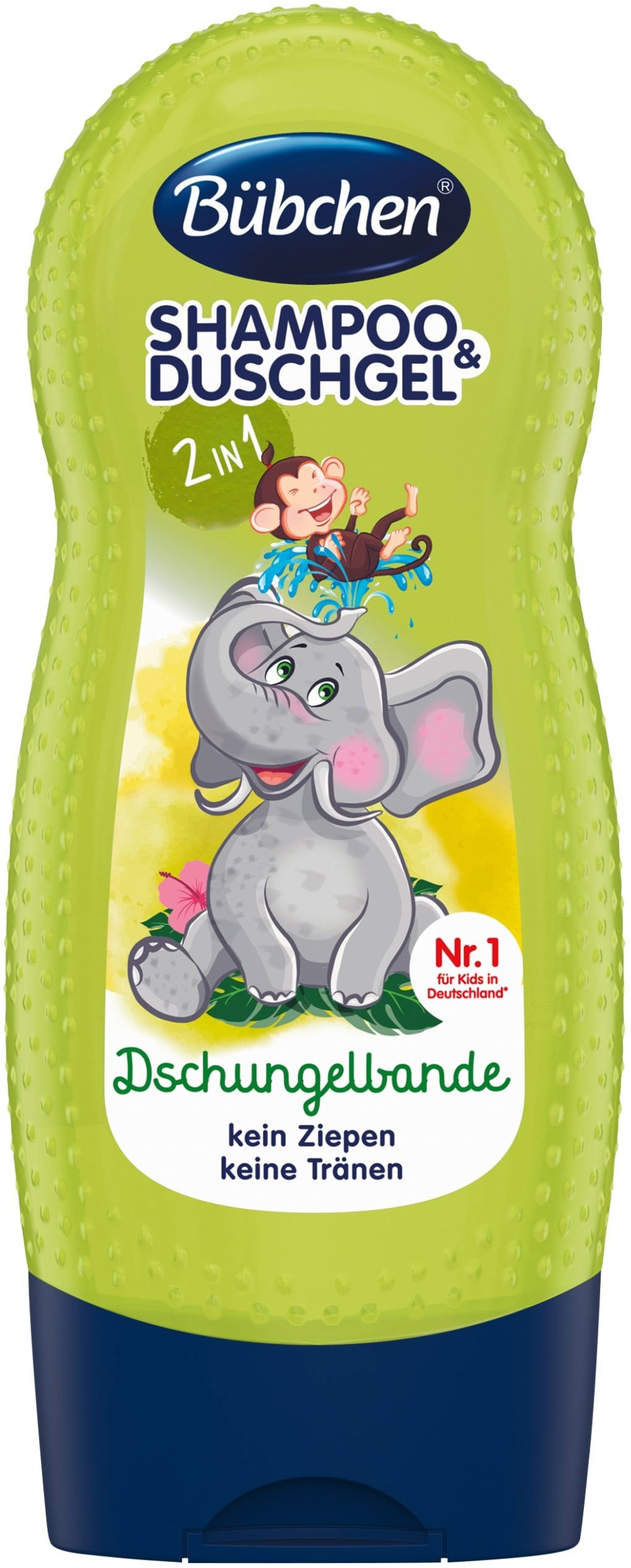 Dětský šampon a sprchový gel Bübchen Kids DŽUNGLE 230ml