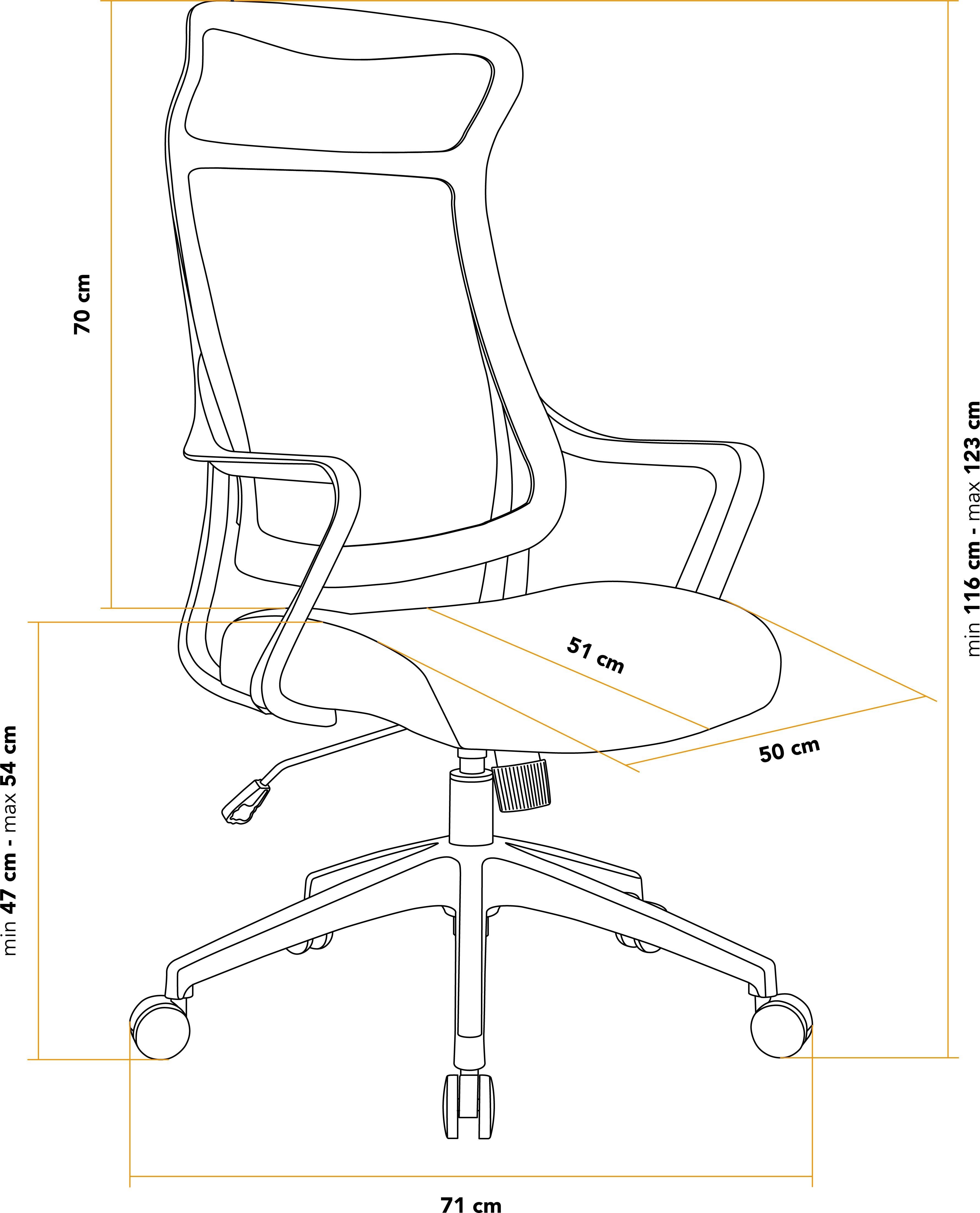 Kancelářská židle AlzaErgo Chair Dune 2 černá