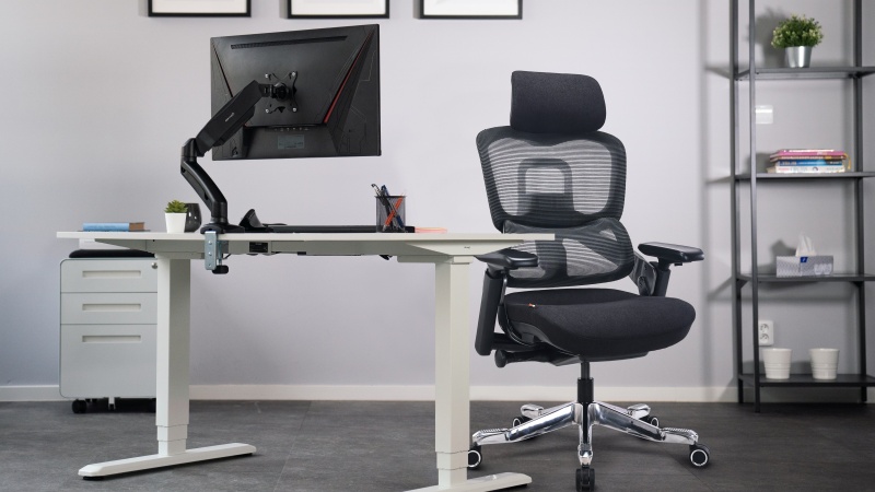Bürostuhl AlzaErgo Chair Abyss 2 schwarz