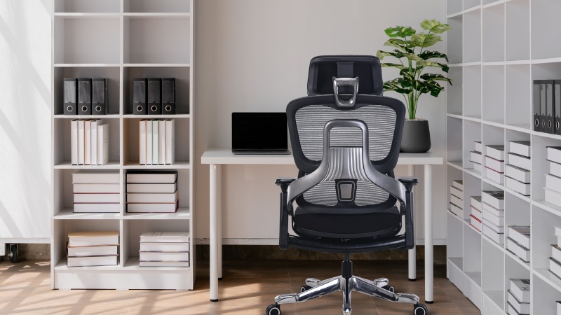 Bürostuhl AlzaErgo Chair Abyss 2 schwarz