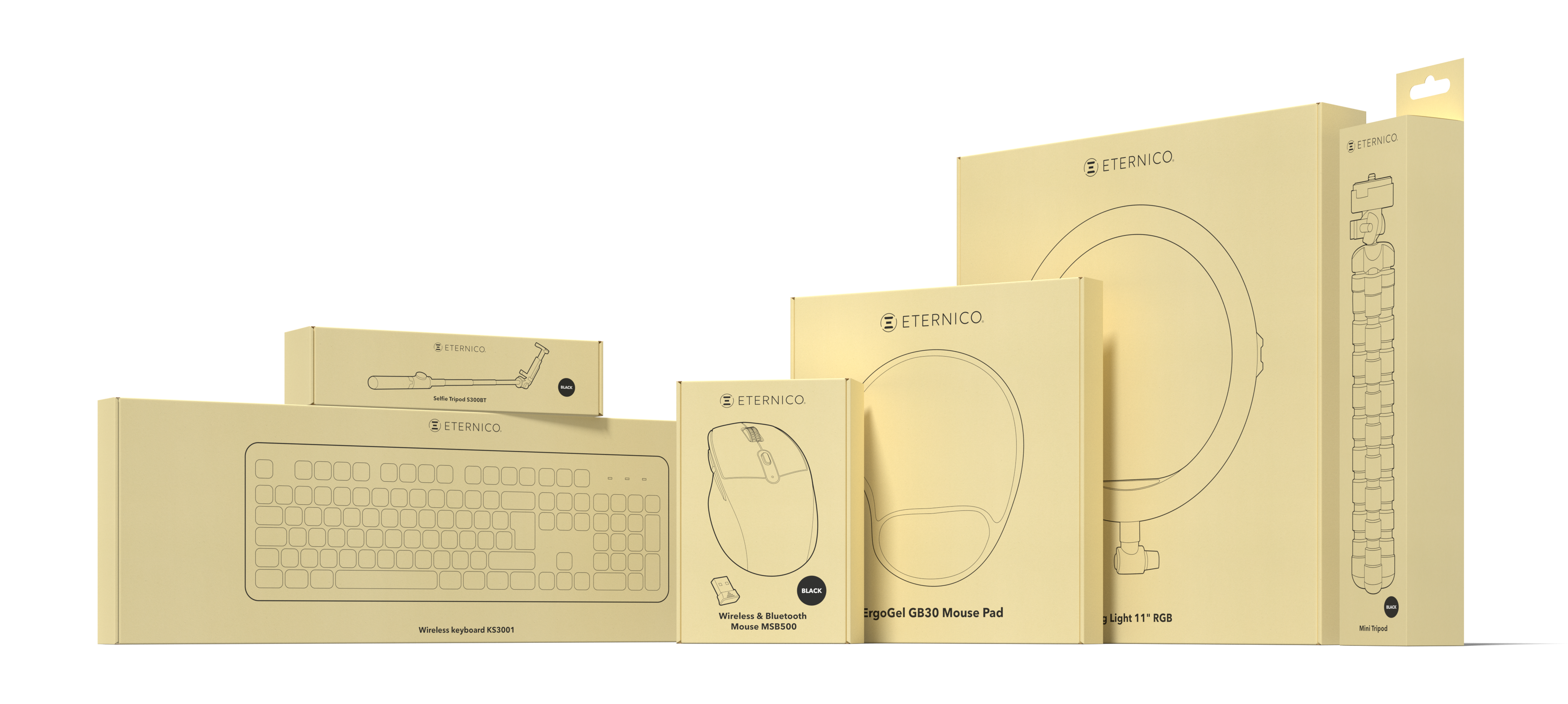 Myš Eternico Wireless Vertical Mouse MVSB395