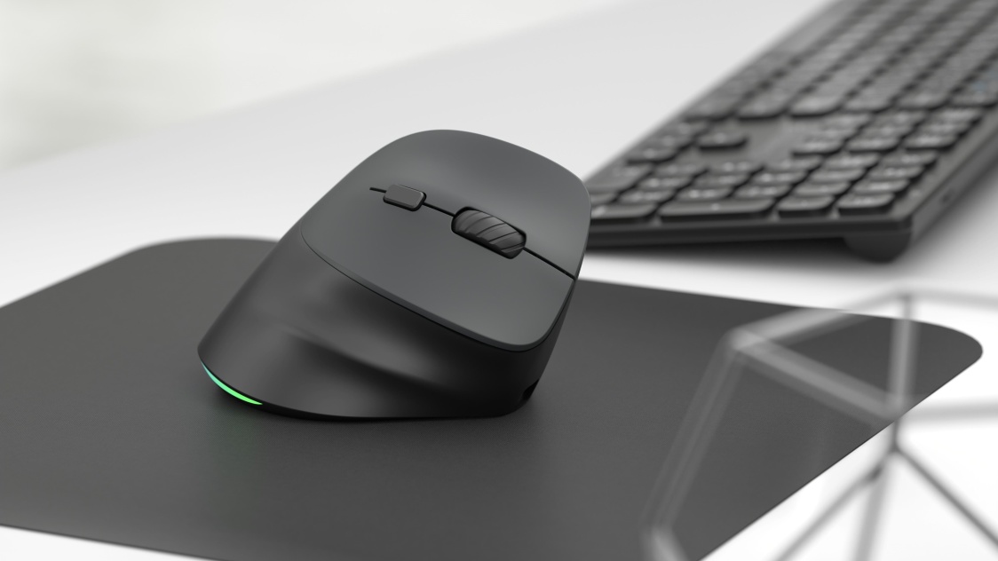 Myš Eternico Wireless Vertical Mouse MVS490 černá
