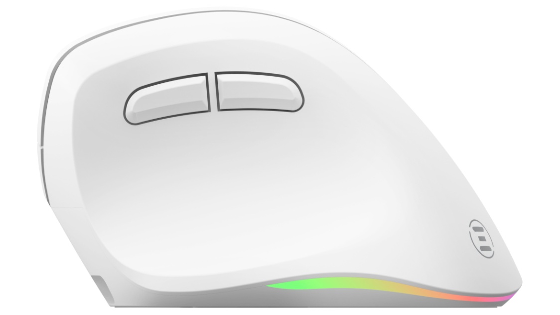 Myš Eternico Wireless Vertical Mouse MVS490 bílá