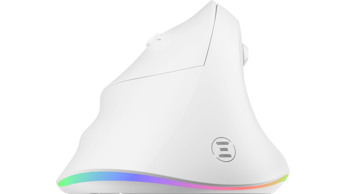 Myš Eternico Wireless Vertical Mouse MVS490 pro leváky bílá