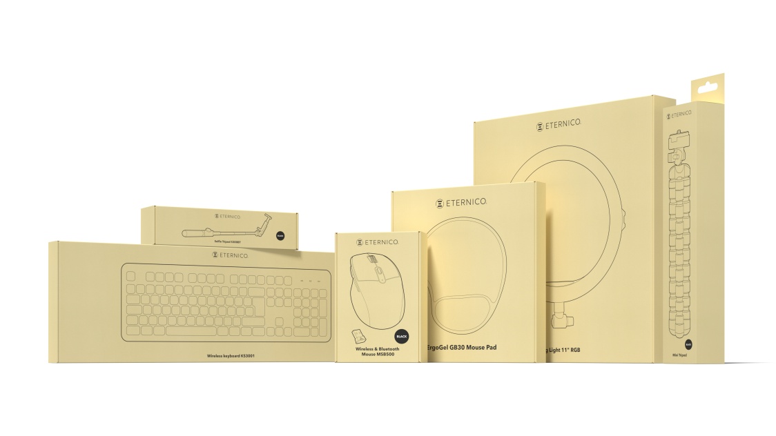 Klávesnice Eternico Keyboard wireless KSB5270 černá CZ/SK