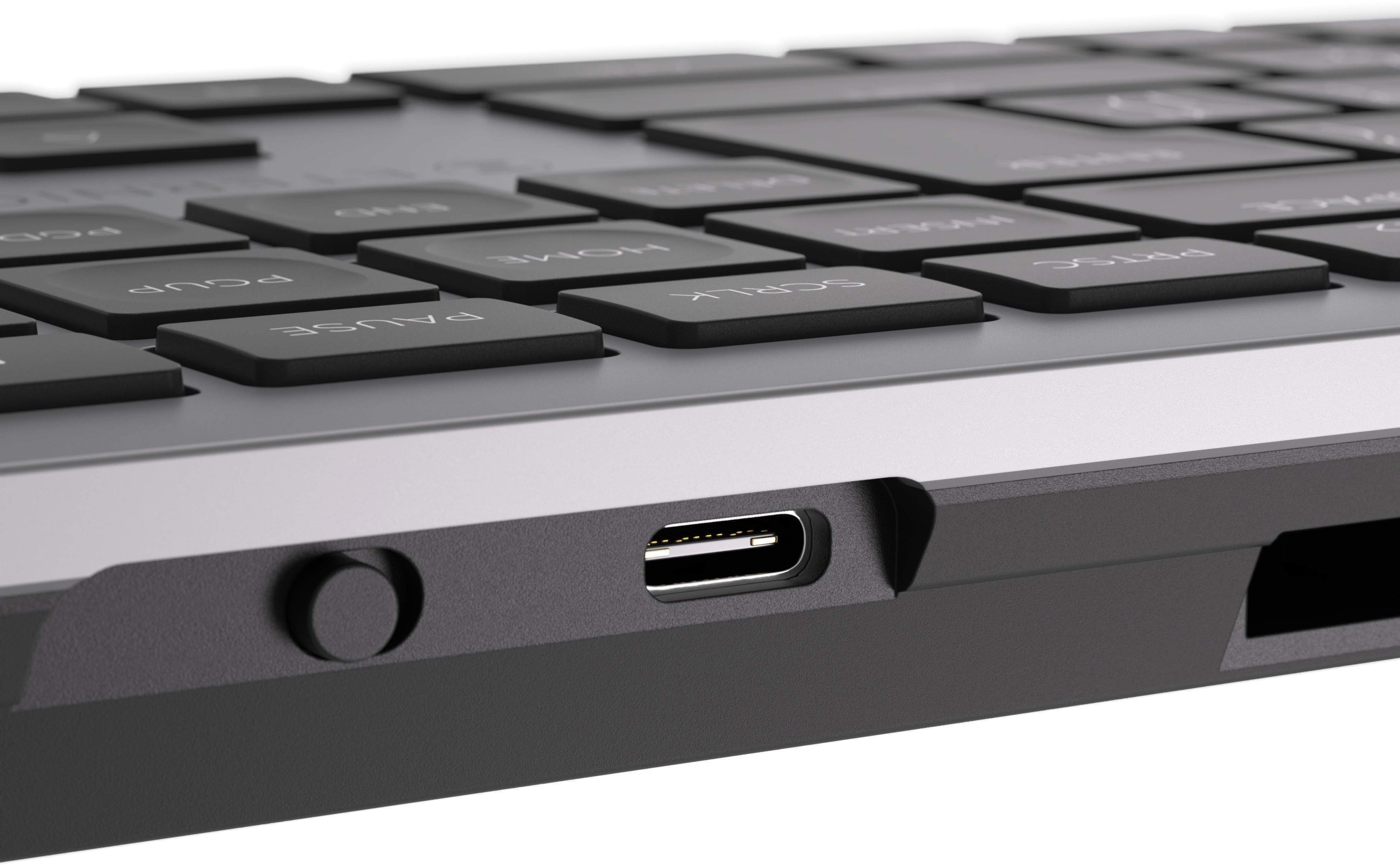 Klávesnice Eternico Wireless Keyboard KS2370 stříbrnočerná - CZ/SK