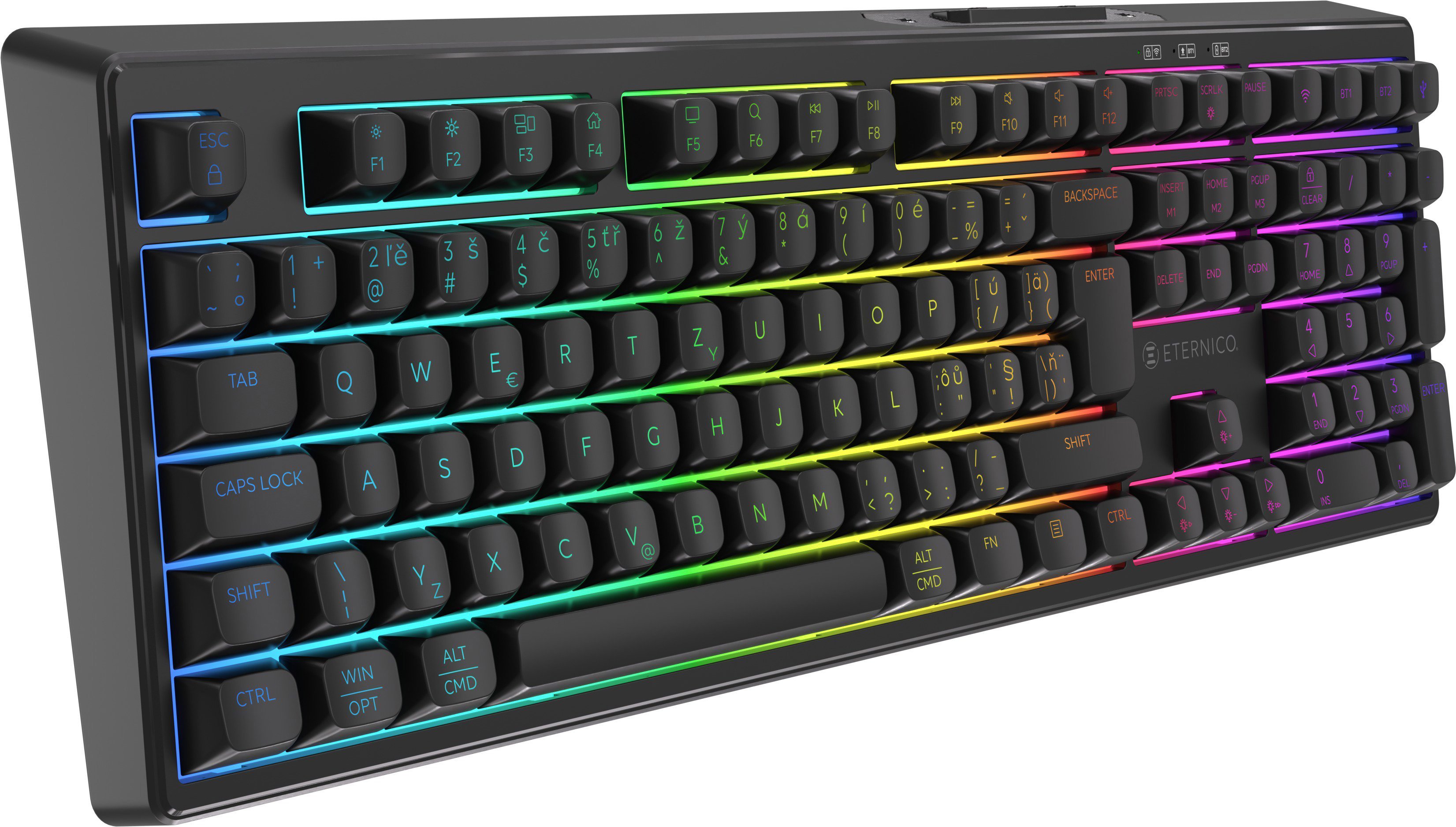 Klávesnice Eternico Wireless Keyboard KSB3150RBW - CZ/SK