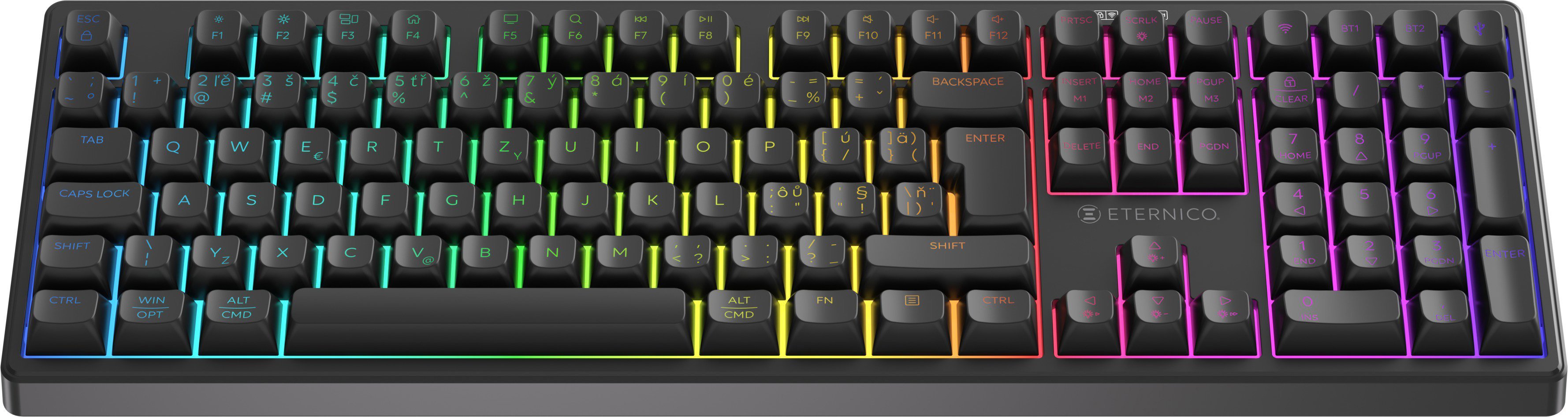 Klávesnice Eternico Wireless Keyboard KSB3150RBW - CZ/SK