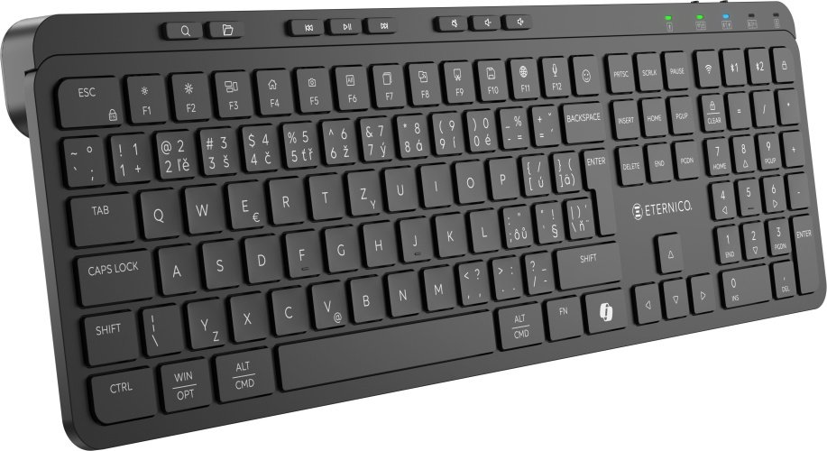 Klávesnice Eternico Wireless Keyboard KSB3250 CZ/SK