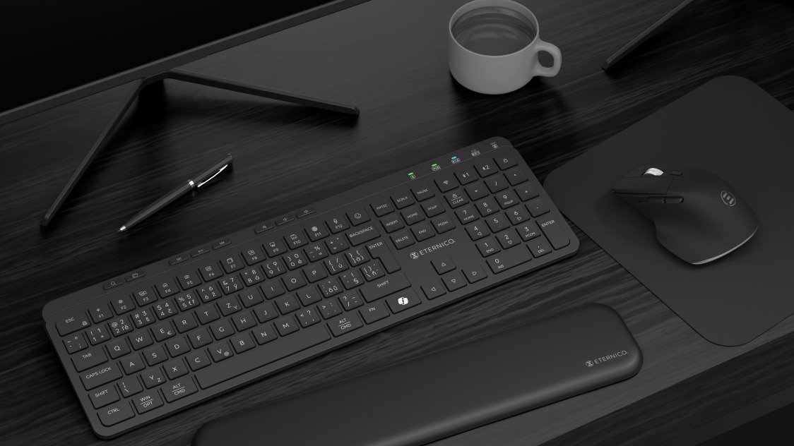 Klávesnice Eternico Wireless Keyboard KSB3250 CZ/SK