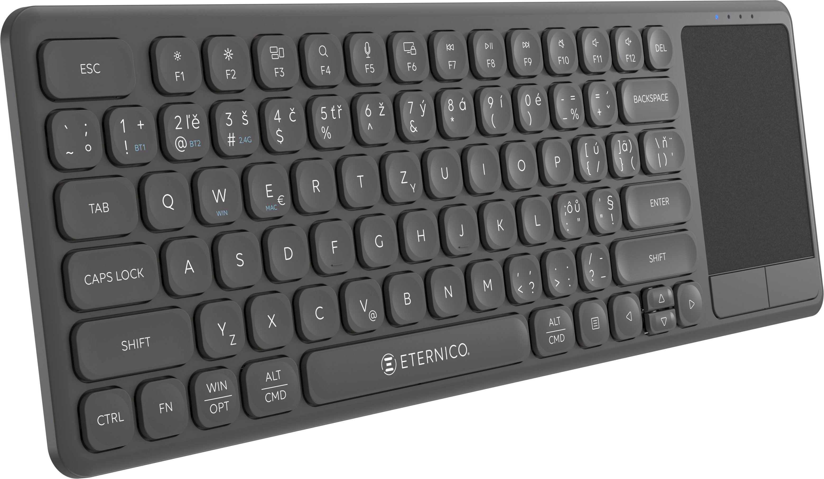 Klávesnice Eternico Wireless Keyboard Touchpad KSB5250 - CZ/SK