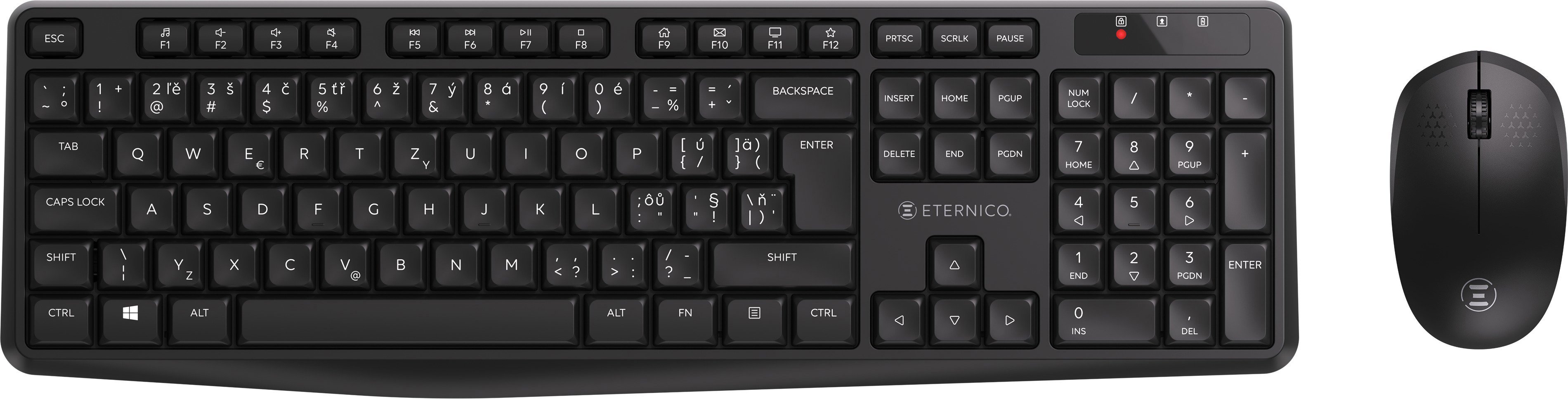 Set klávesnice a myši Eternico Wireless set KS4100 - CZ/SK