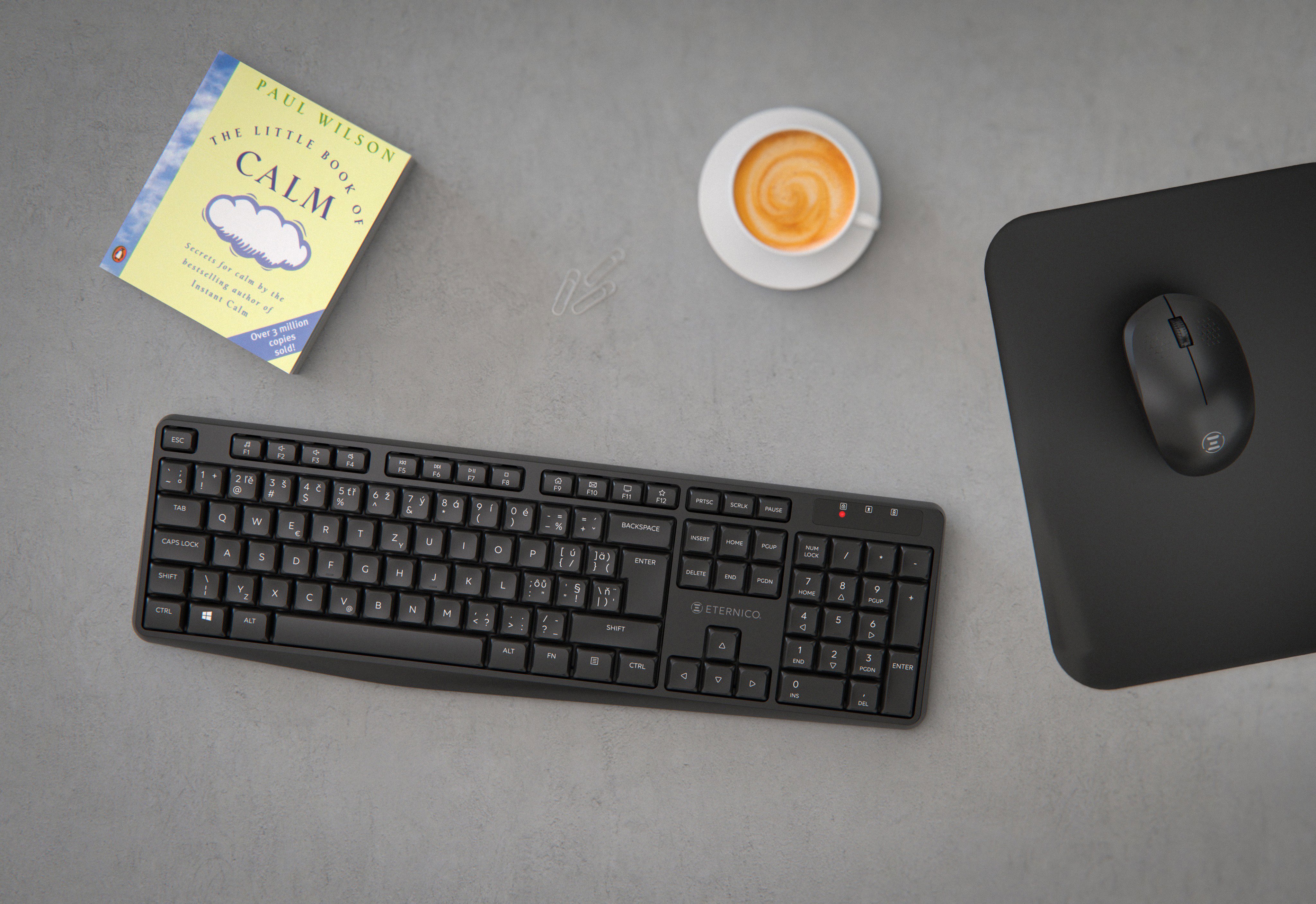 Set klávesnice a myši Eternico Wireless set KS4100 - CZ/SK