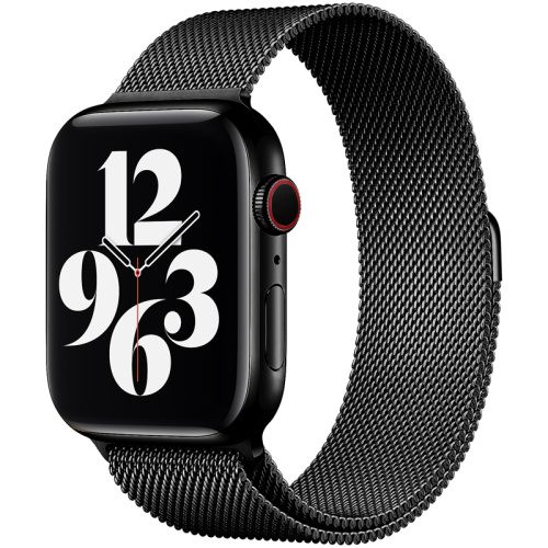 Řemínek Eternico Elegance Milanese pro Apple Watch 38mm / 40mm / 41mm black