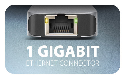 AXAGON HMC-7HX2 Gigabit Ethernet