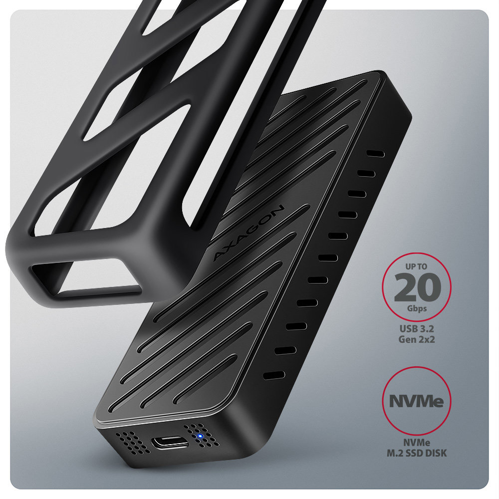 AAON EEM2-20G USB 20Gbps box pro NVMe M.2 disky