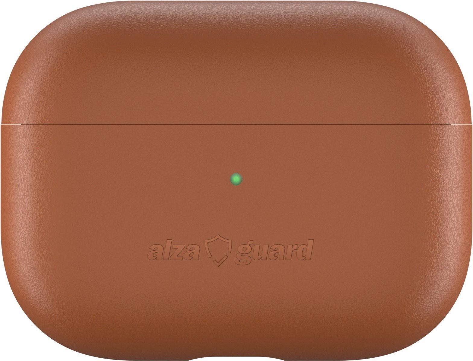 AlzaGuard Genuine Leather Case für AirPods Pro 2 Brown