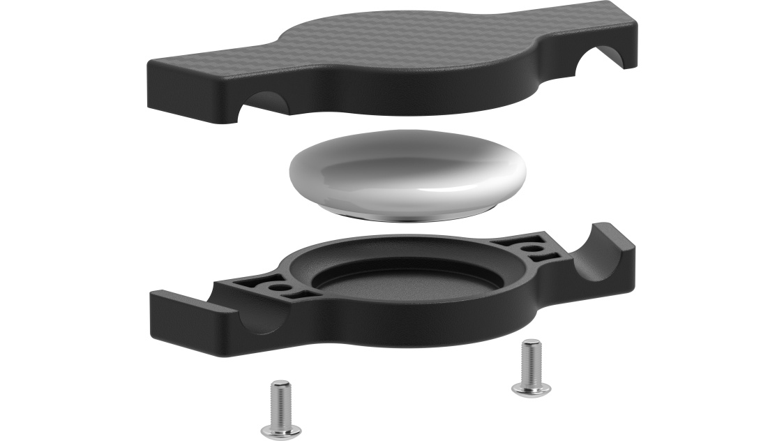 AirTag pouzdro AlzaGuard Bike Mount for AirTag with Screws