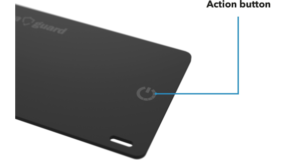 Bluetooth-Ortungschip AlzaGuard Hero SlimTag Pro mit FindMy schwarz