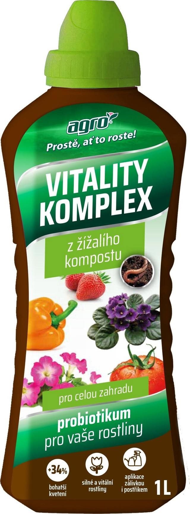 Fertilizer AGRO Fertilizer Vitality Complex Probiotic for your plants, 1 l