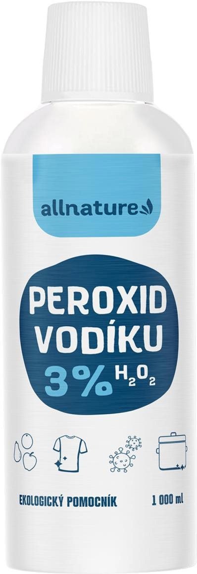 Eko čisticí prostředek Allnature Peroxid vodíku 3% - 1000 ml
