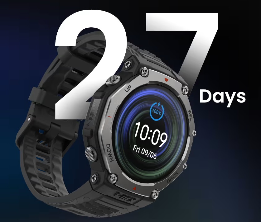 Dotykové hodinky Amazfit T-Rex 3 Onyx