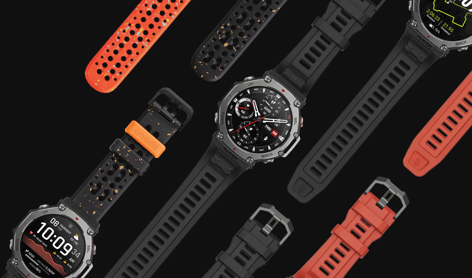 Dotykové hodinky Amazfit T-Rex 3 Onyx