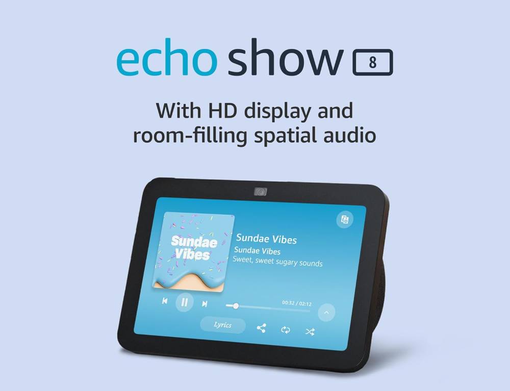 Hlasový asistent Amazon Echo Show 8 (3rd gen)