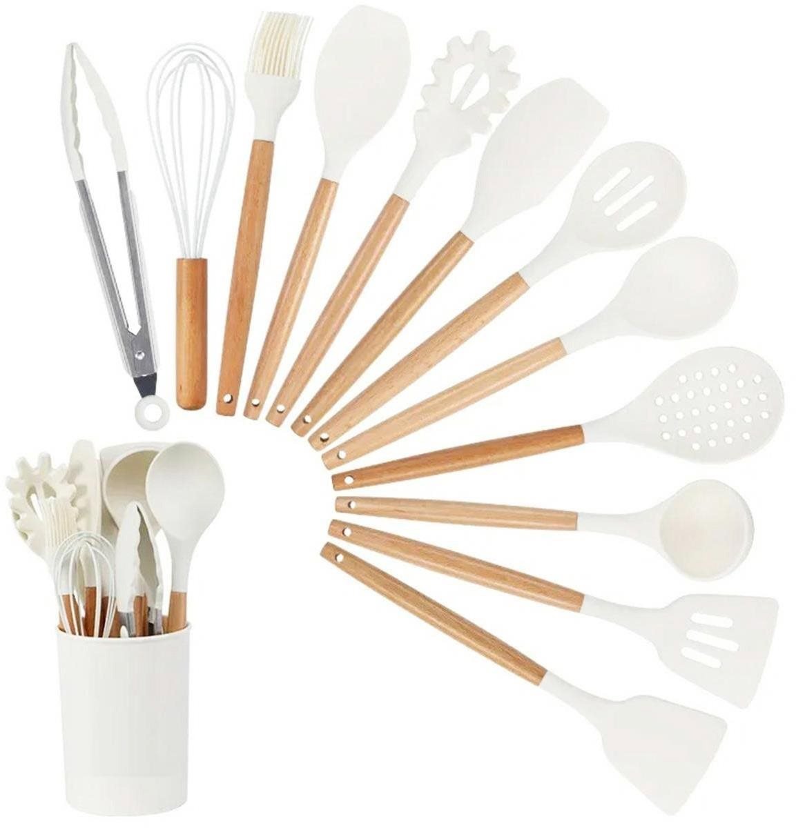Set APT DA64C kitchen utensils set 12 pcs white