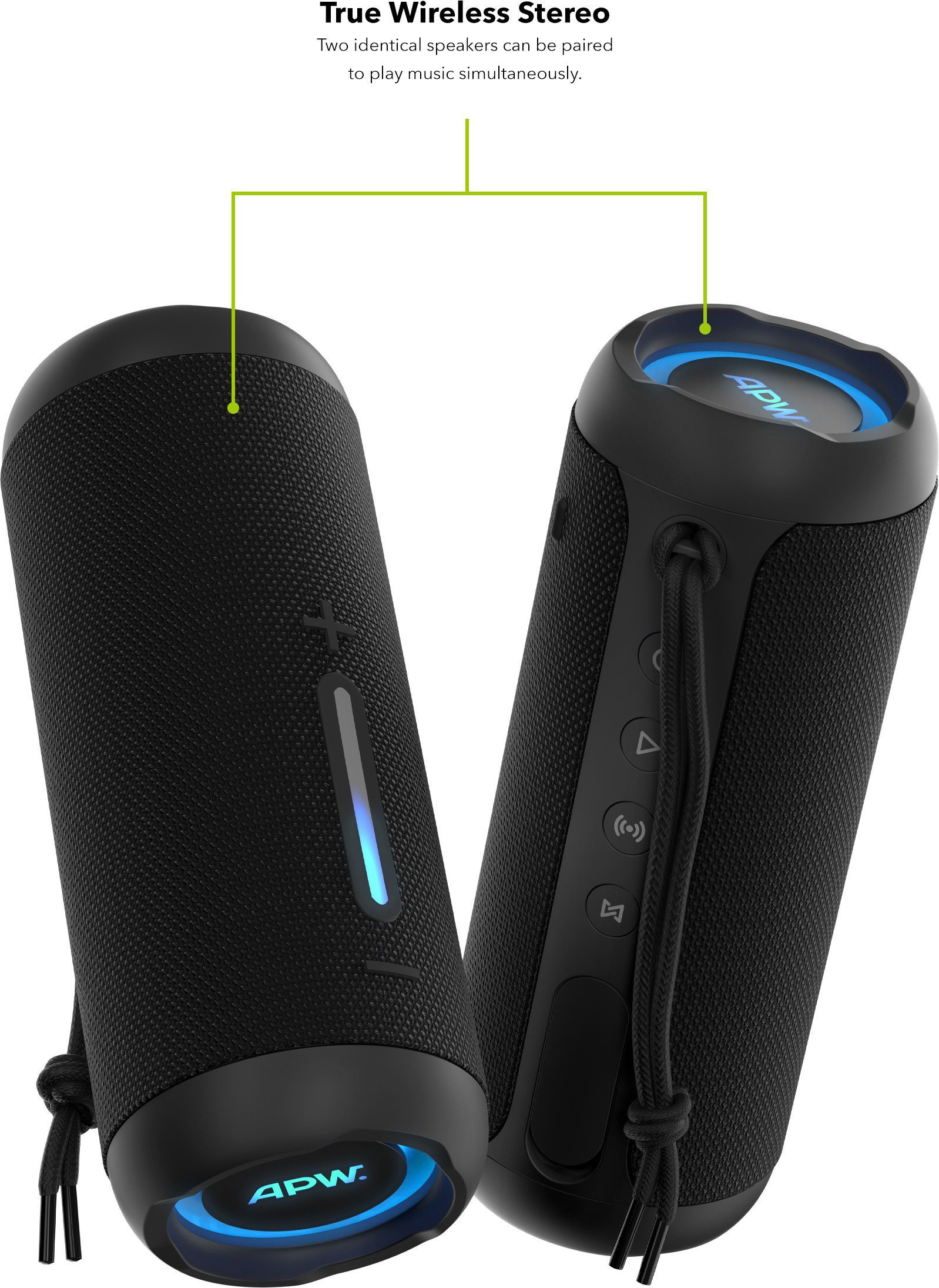 Bluetooth-Lautsprecher AlzaPower Quest 20, schwarz