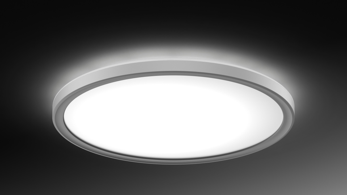 AlzaPower LCL-18MCM LED-Deckenleuchte, schmal, 18W, weiß