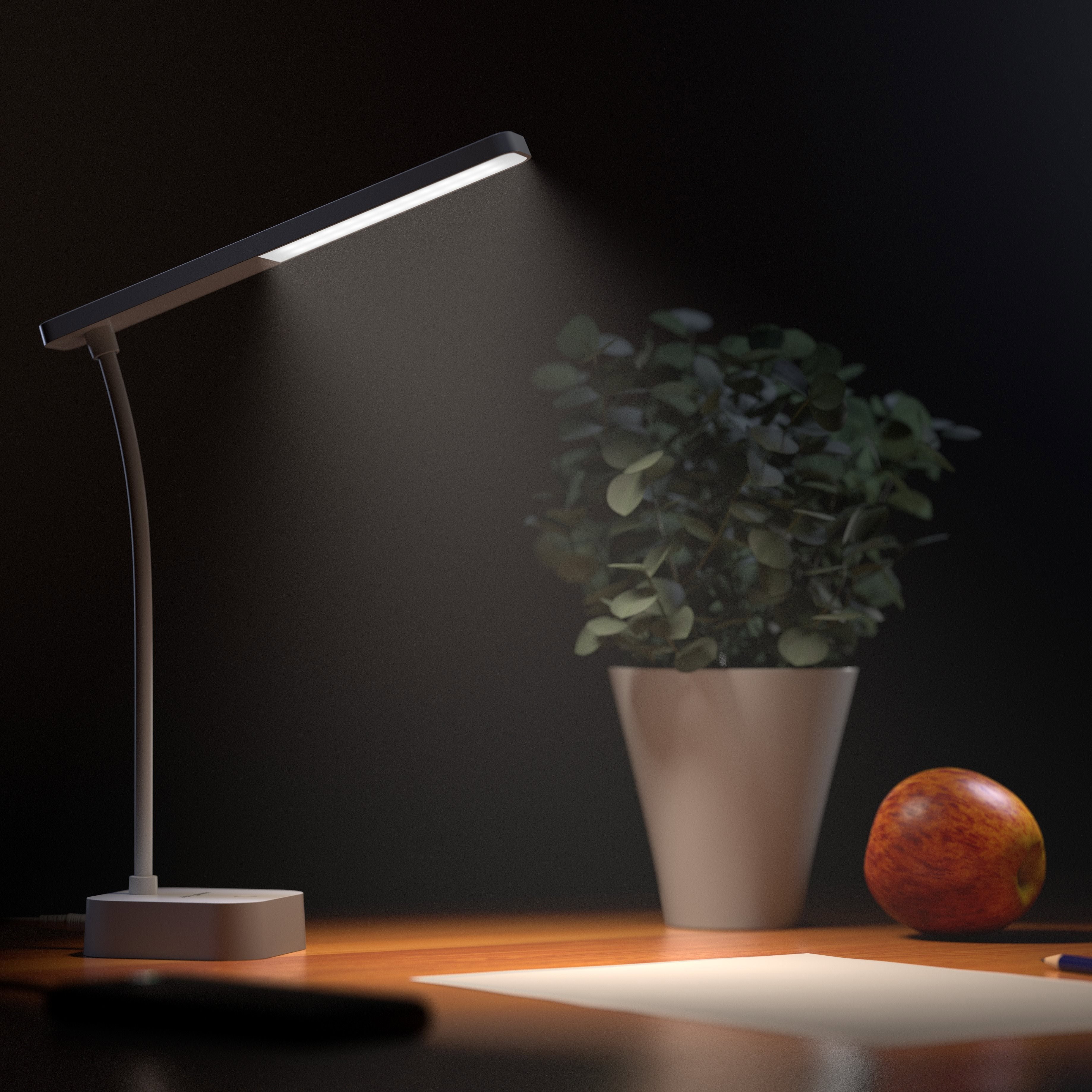 Tischleuchte AlzaPower LLT-52WDW Led Tischleuchte 5W, weiß