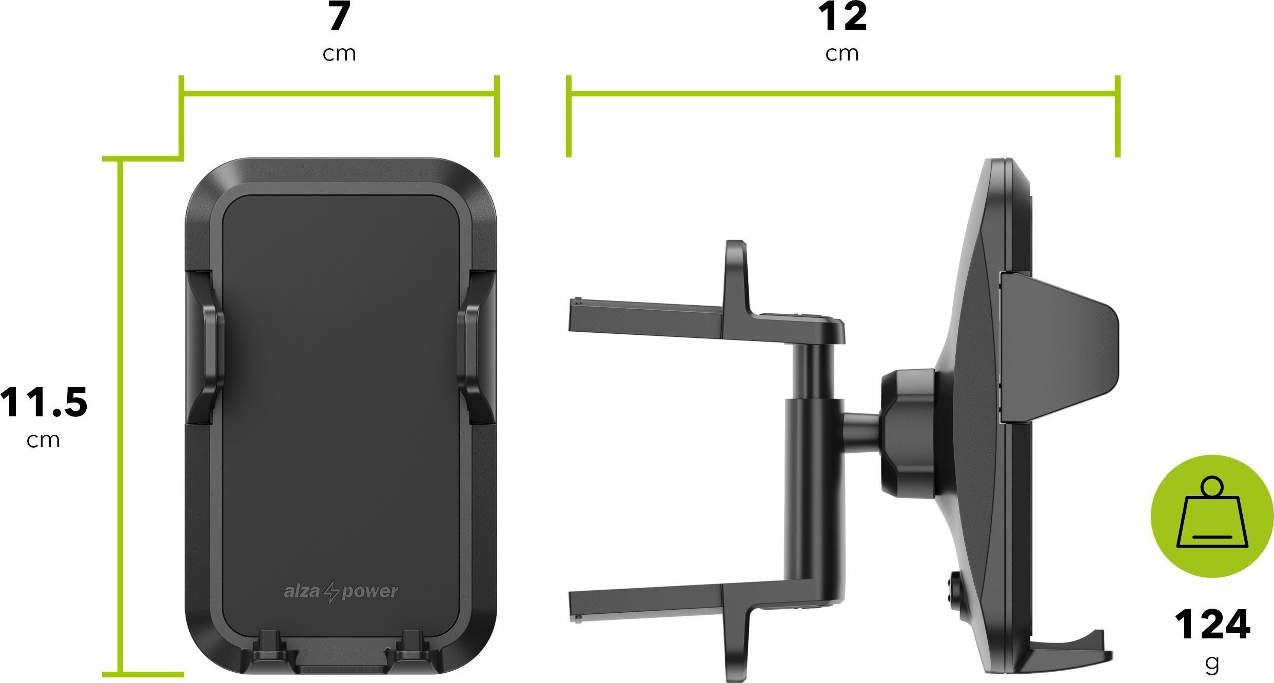 Držák na mobilní telefon AlzaPower Holder ACC300