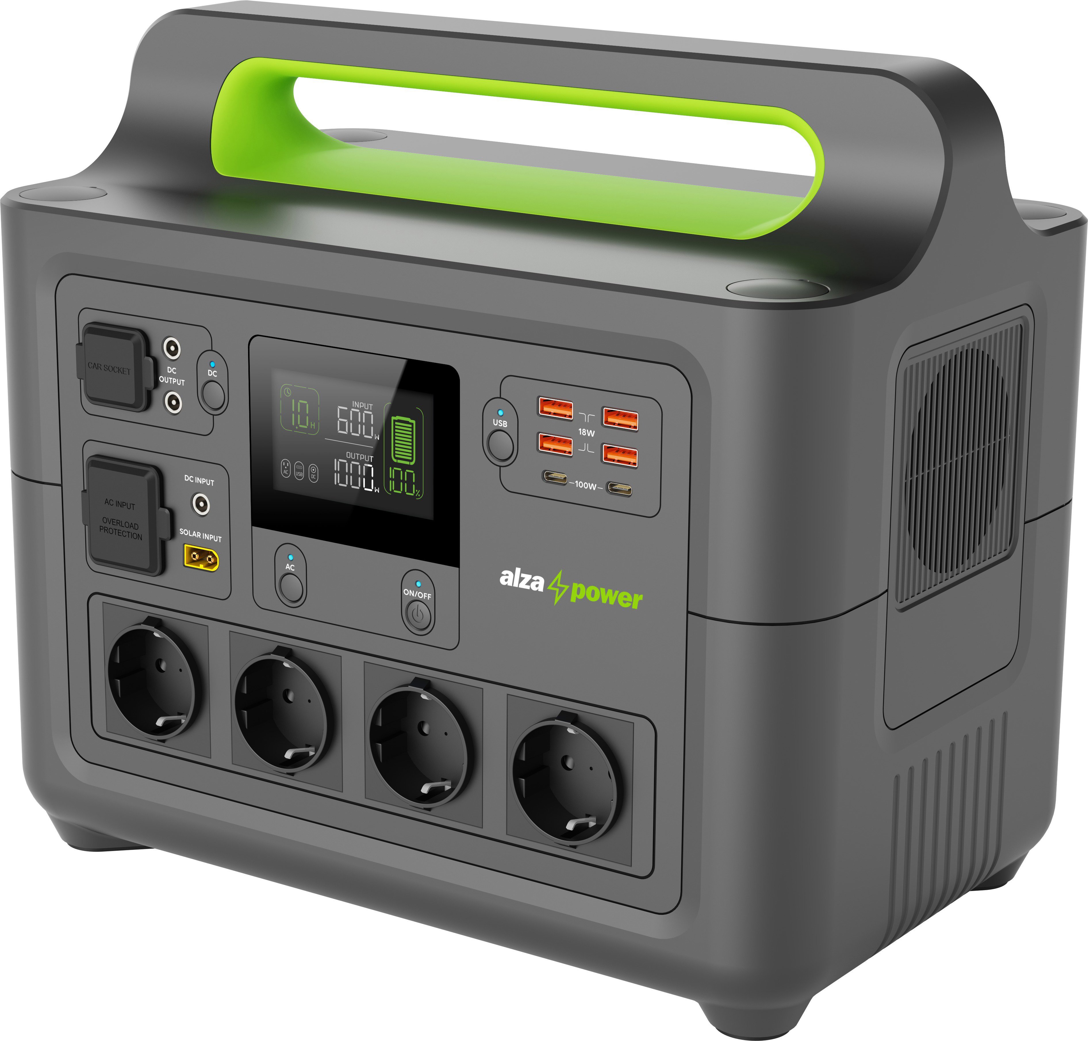 Nabíjacia stanica AlzaPower Station Hades Plus 1536 Wh