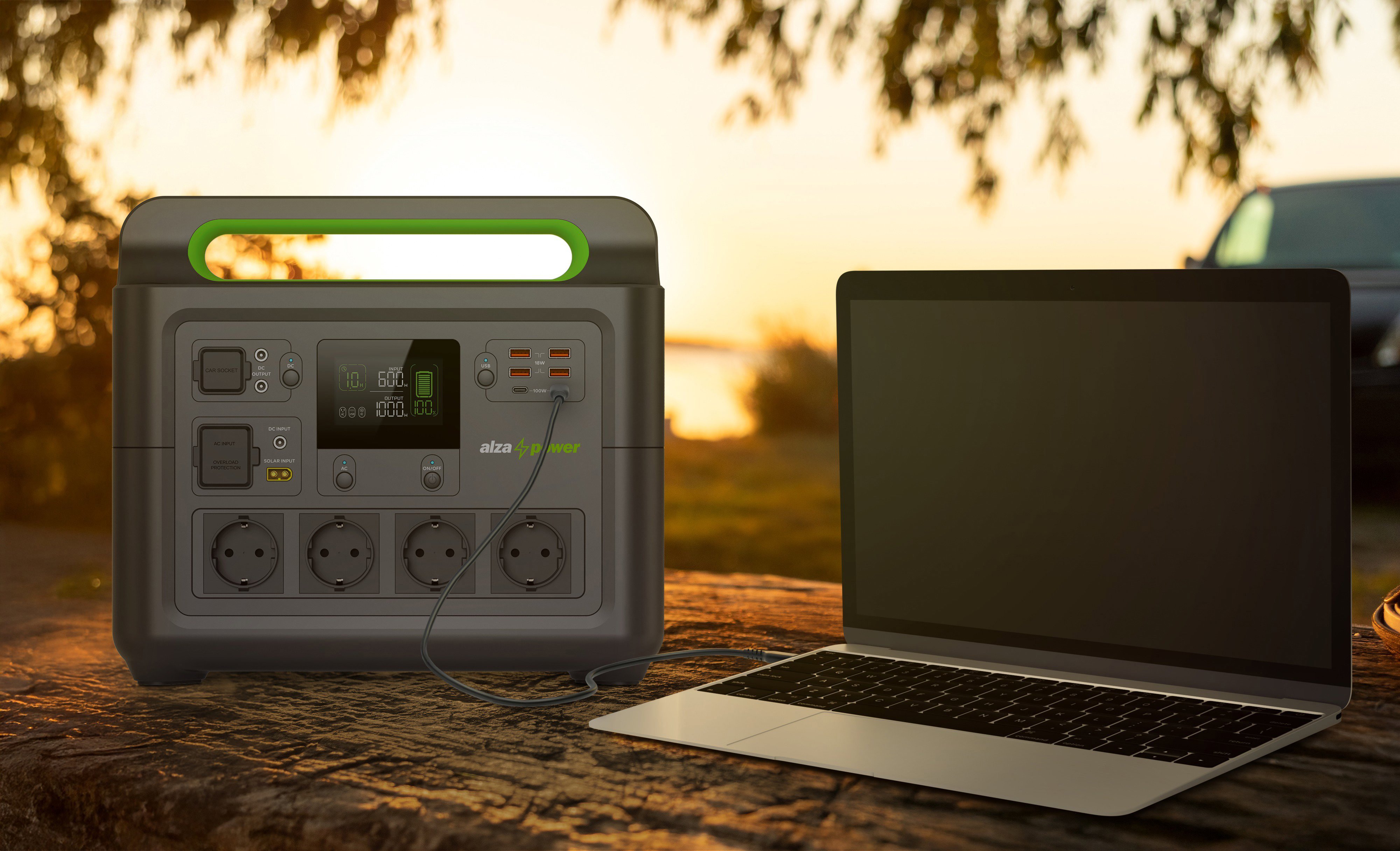 Nabíjacia stanica AlzaPower Station Hades Plus 1536 Wh