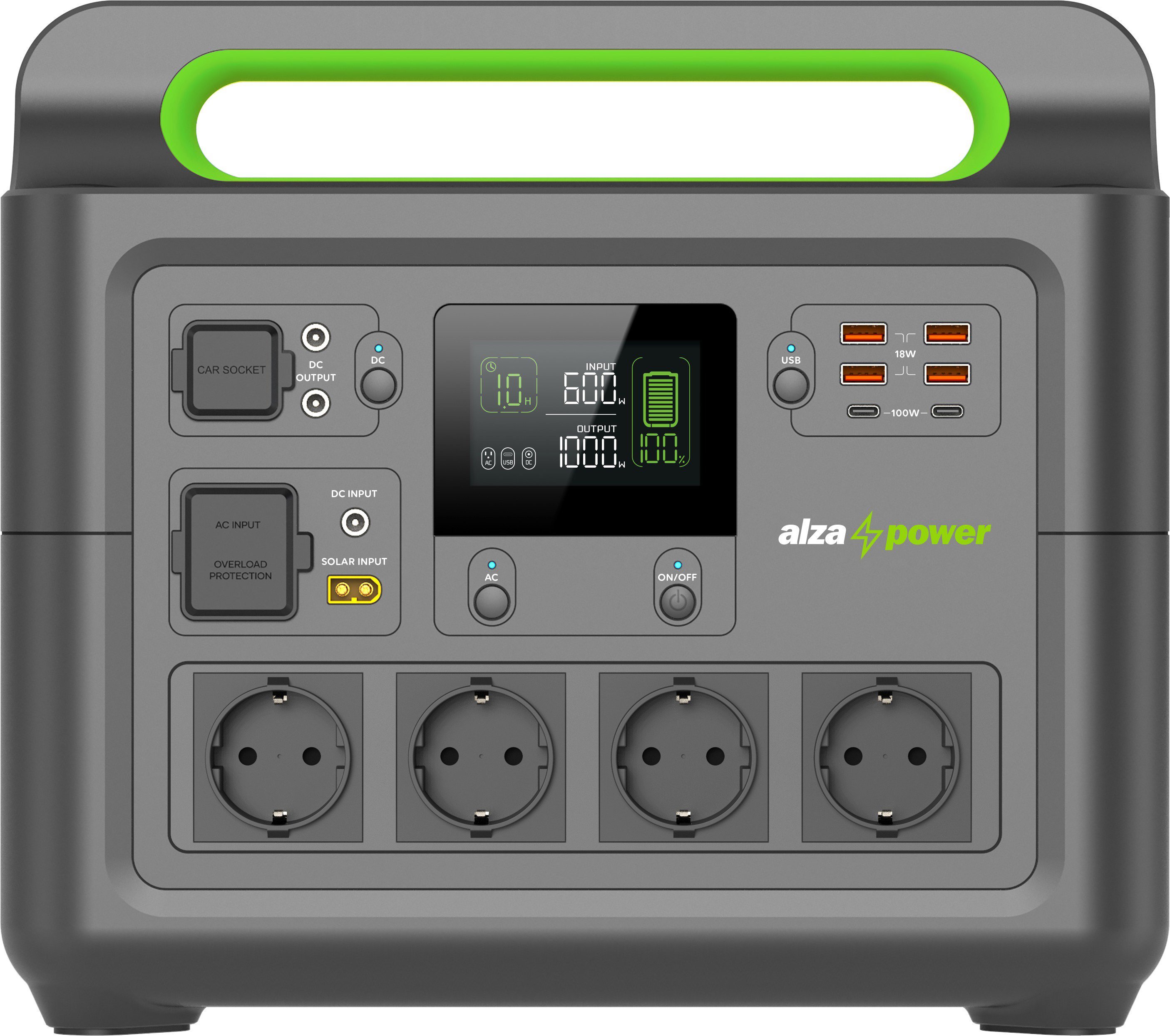 Nabíjacia stanica AlzaPower Station Hades Plus 1536 Wh