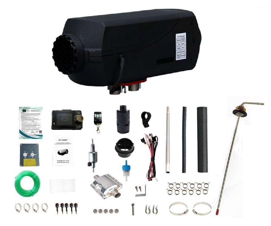 Nezávislé topení do auta SXT Car Heater, 12V, 2kW, Bluetooth ovladač, aplikace