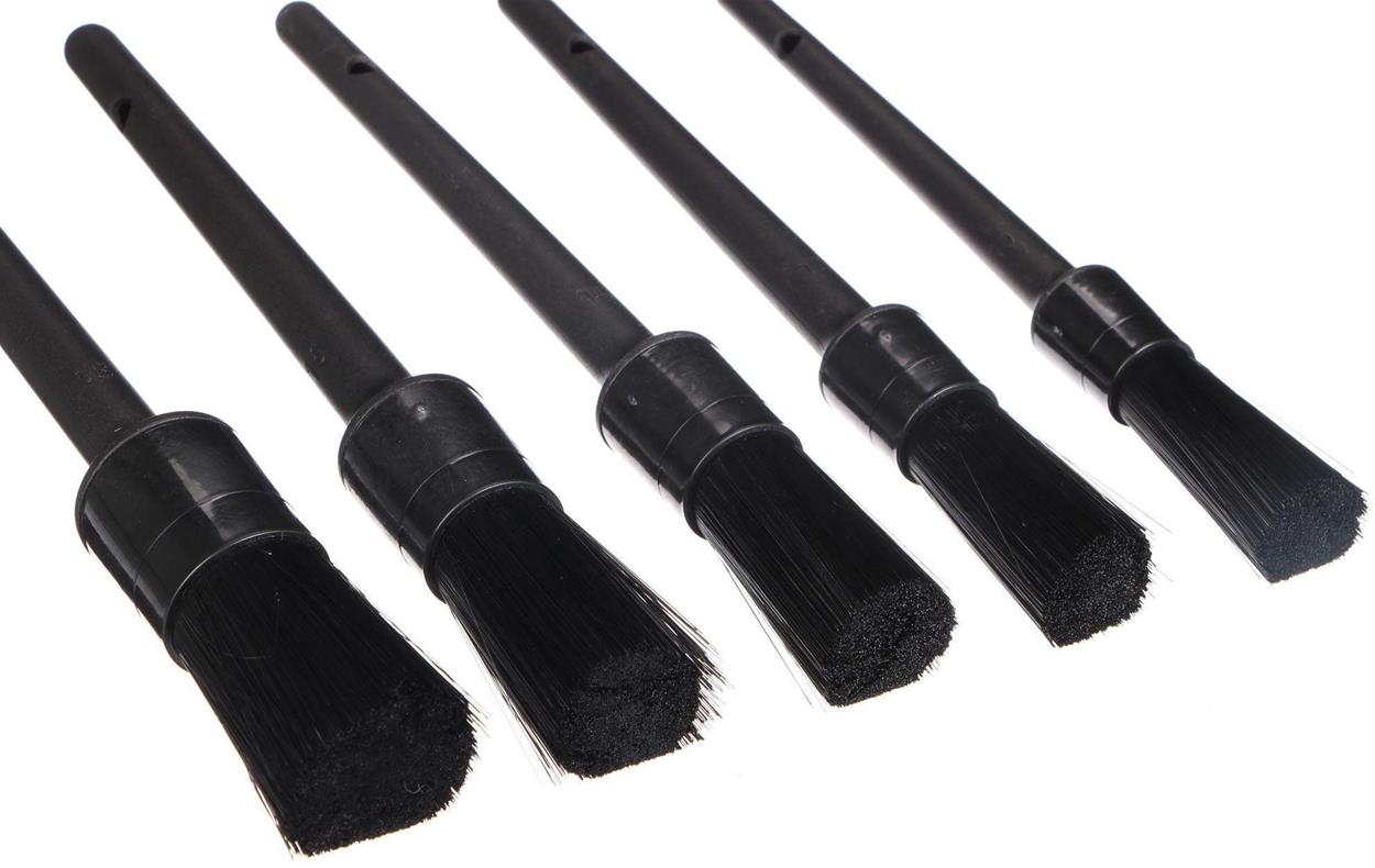 Sada na mytí aut Sixtol Car Detailing Brush 5 Hard, 5 ks