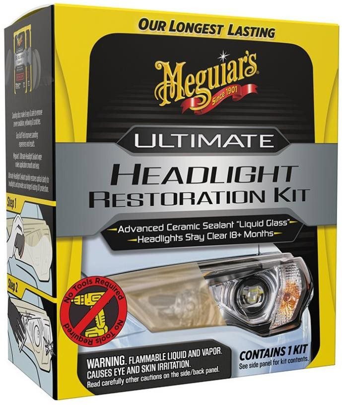 Sada na renovaci světlometů Meguiar's Ultimate Headlight Restoration kit