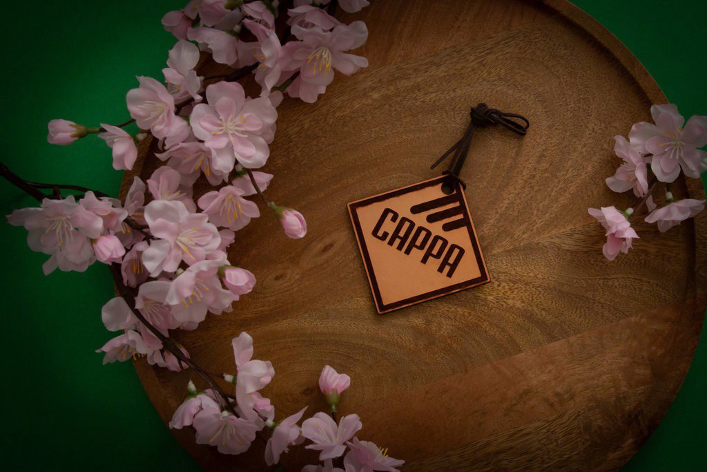 Cappa Aroma leather cappa cherry
