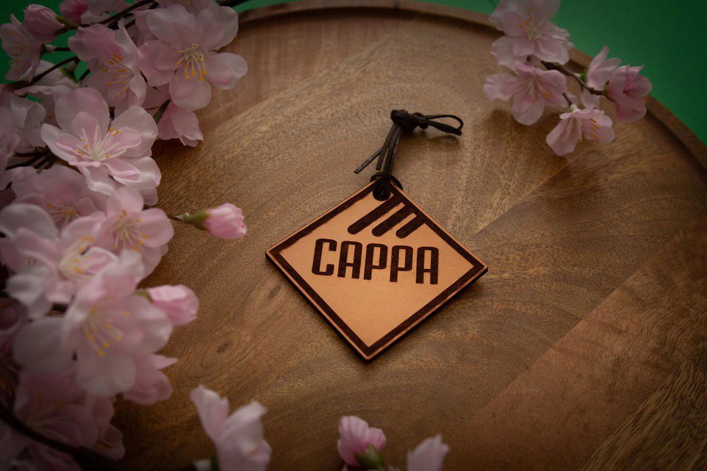 Cappa Aroma leather cappa cherry