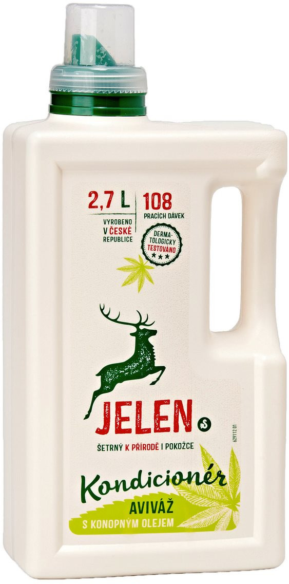 Eko aviváž JELEN Aviváž s konopným olejem 2,7 l (108 praní)