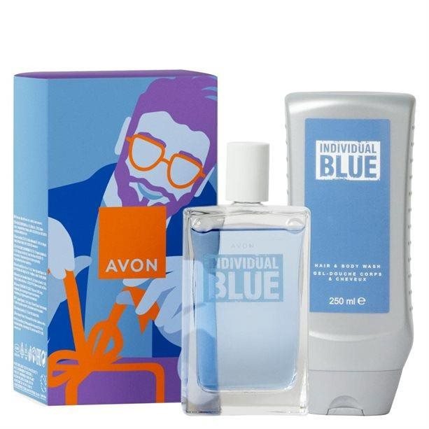 Dárková sada parfémů Avon Sada Individual Blue v dárkovém balení