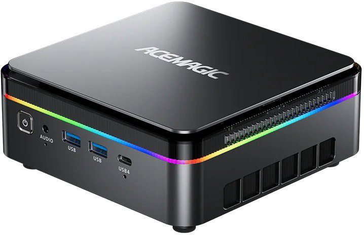 Mini-Computer Acemagic F3A Ryzen AI 9 HX 370 (Barebone) Schwarz
