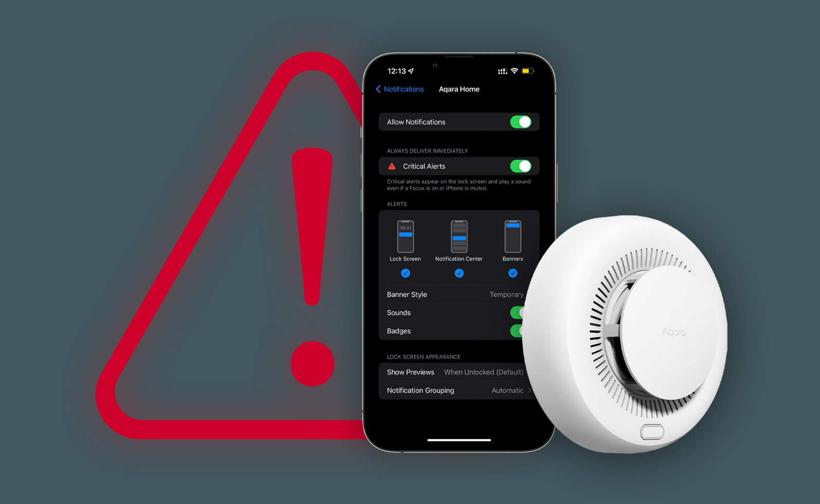 Detektor kouře AQARA Smoke Detector (SD-S01D)