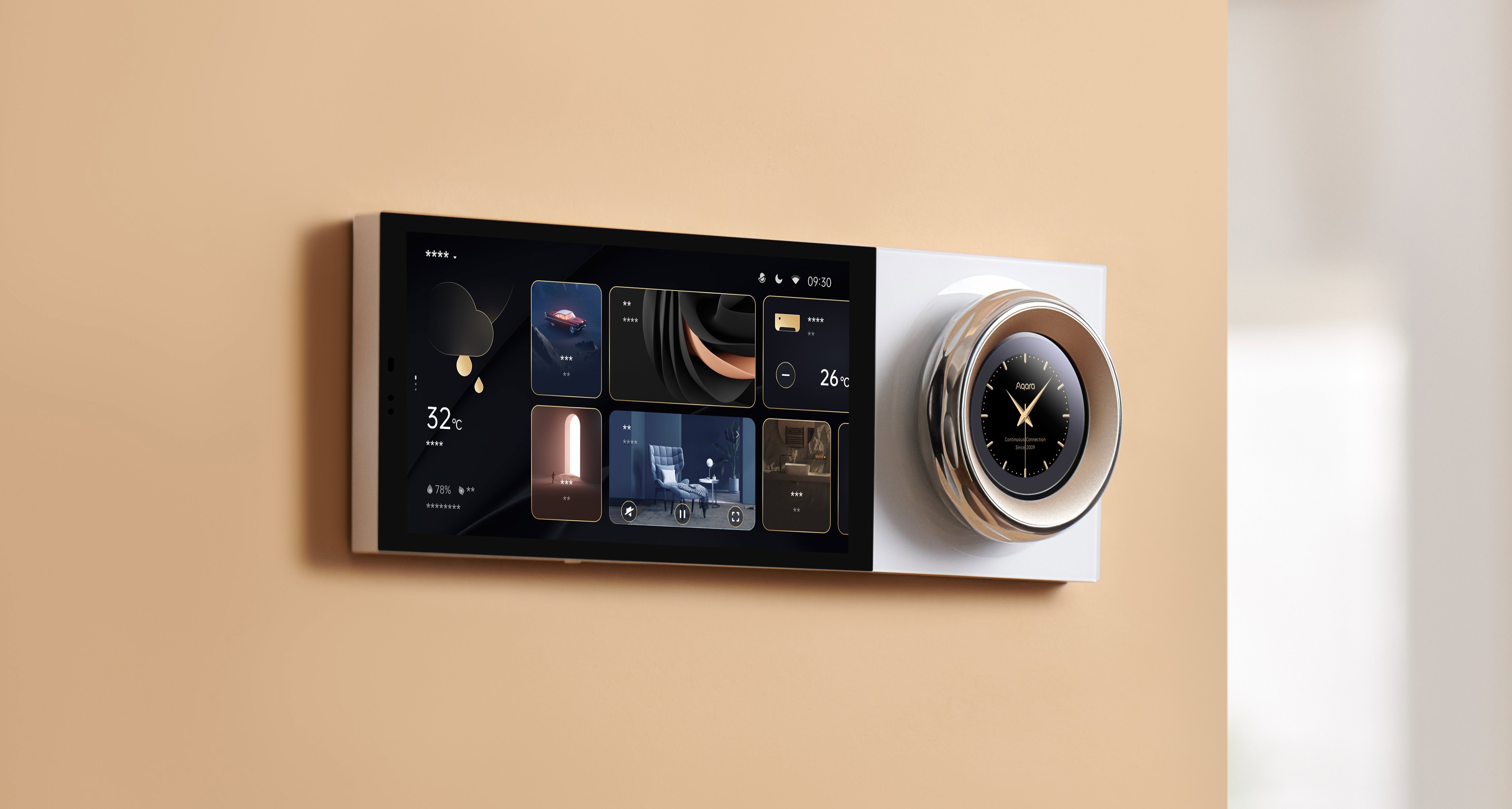 Centrálna jednotka AQARA Panel Hub S1 Plus (MP-K03D)