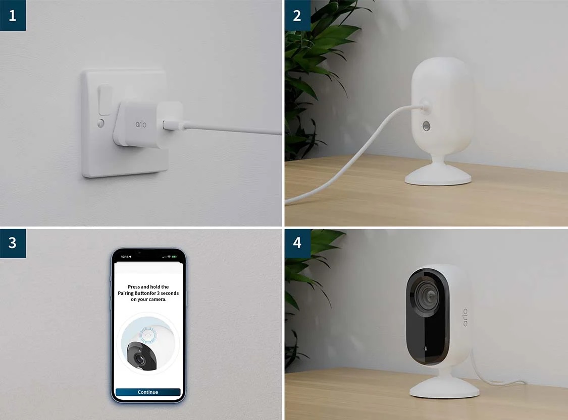 IP-Kamera Arlo Essential Indoor-Sicherheitskamera